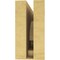 Ekena Millwork 4"W x 12"D x 8"H Classic Alma Rough Cedar Woodgrain TimberThane Corbel, Primed Tan CORUR04X12X08ALMRCPR - alternate 4